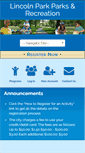 Mobile Screenshot of lincolnparkrec.com